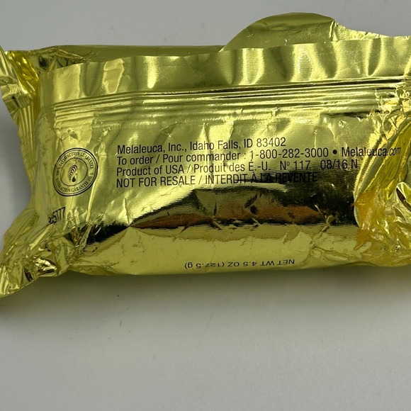 Lot of 3 Melaleuca Bath Bar Gold Pineapple Mango 4.5 1.5 Travel Natural Citrus - Picture 3 of 12